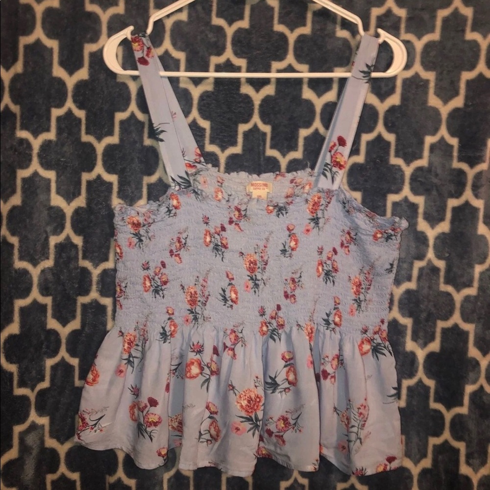 Floral Crop Top